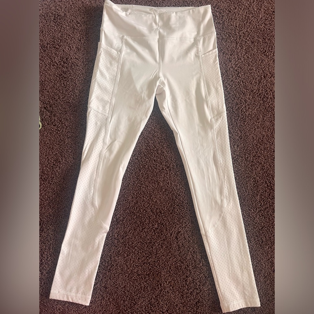 White leggings